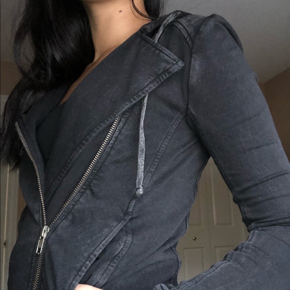 Cotton Motorcycle Style Jacket. - Picture 4 of 7